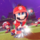 Mario gets ready to win a soccer game in Mario Strikers: Battle League, one of the biggest Switch games of 2022.
